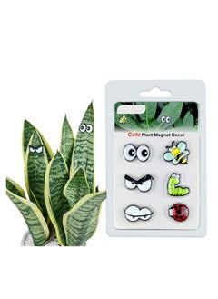 Buy Plant Magnets Eyes for Potted Plants, 6 Pcs Plant Safe Magnet Pins Charms, Indoor Plant Accessories, Unique Gifts for Plant Lovers in UAE