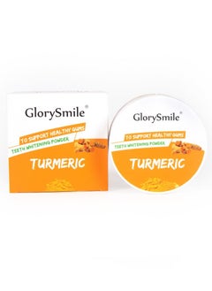 Buy Turmeric Teeth Whitening Powder 100% Natural Fine Powder Fast-Acting Promotes Oral Hygiene Removes Bad Mouth Odor & Cruelty-Free Premium Teeth Whitener Unisex 30g in UAE