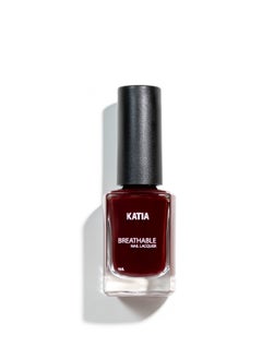 Buy Katia Breathable Nail lacquer - DARK BURGUNDY 25 in Saudi Arabia