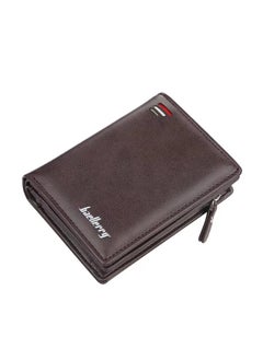 Buy Leather Wallet Brown in UAE