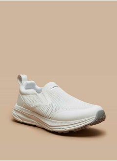 Buy Women Mesh Detail Slip-On Sneakers in Saudi Arabia