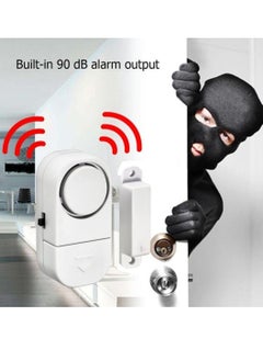 اشتري 3-factor door and window alarm, wireless detector alarm for personal home security, wireless alarm for children and office security, wireless home protection في مصر