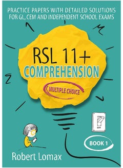 اشتري RSL 11+ Comprehension, Multiple Choice: Book 1 في الامارات