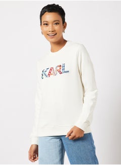 Buy Embroidered Logo Sweatshirt in UAE