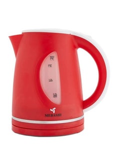 Buy Electric Kettle 2200W 1.7 L 2200.0 W ME-KT1107PR Red/White in UAE