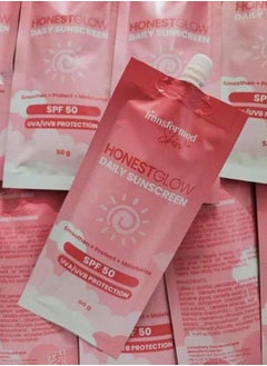 Buy HonestGlow Daily Sunscreen SPF 50 50g in Saudi Arabia