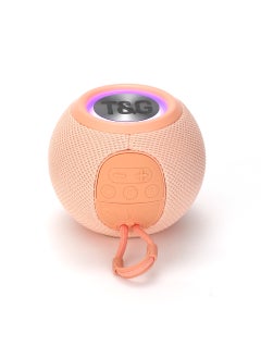 اشتري TG-337 Wireless Bluetooth Speaker with Colorful Lights Pink في الامارات