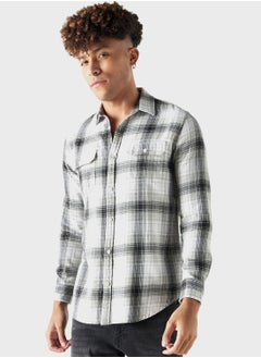 اشتري Checked Regular Fit Shirt في الامارات