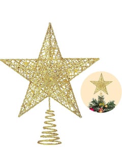 Buy Glittered Christmas Tree Topper Star For Home Decoration in Egypt