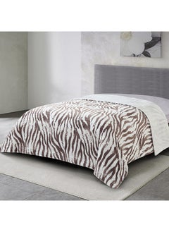 Buy Eryi PV Fur Double Layer Twin Blanket 220 x 150 cm in Saudi Arabia