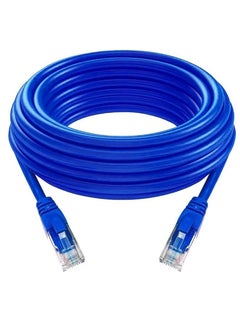 Buy A high-quality wired internet cable, 15 meters long, from Cat6, compatible with all networking devices and cable extensions in Saudi Arabia