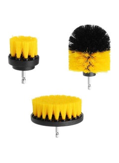 Buy 3-Pc Drill Brush Set Power Scrubber – 2 & 4 Round, 3.5 Cone Shape – Ensures scratch-free Cleaning – Durable Synthetic Fiber - Great for Tubs, Shower Pans, Floor Tiles, Sinks, Glass Stove Tops in Saudi Arabia