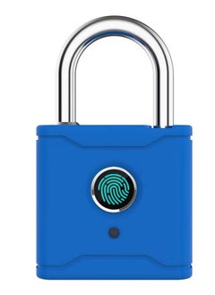 Buy Fingerprint Padlock, Locker Lock Bluetooth Thumbprint Lock, Smart Padlock, Water Resistant, USB Rechargeable,Suitable for Gym,Outdoor,Warehouse, Sports,Suitcase, Bike, School, Fence and Storage in Saudi Arabia