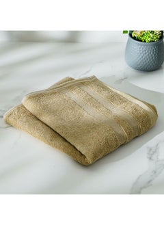 Buy Ideal High Bulk Hand Towel 50x90 Cm Beige in UAE