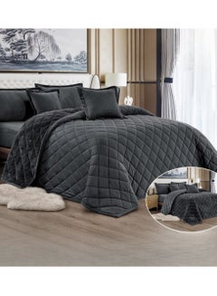 Buy HOURS Winter Comforter Set 6 Pieces King Size in Saudi Arabia