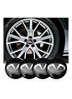 Buy 4Pcs Car Hub Caps For Infiniti Logo Wheel Center Cover Sunscreen Waterproof Styling Accessories in Egypt