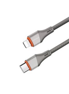 Buy 30W Lightning to Lightning Cable 3M for Apple iPhone 7/8/X/11/12/13/14 Grey in UAE