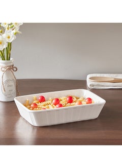 Buy Supreme Rectangular Dish 25.2 x 5.5 x 16.5 cm in Saudi Arabia