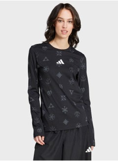 Buy Bloom Sky Print Long Sleeve Long-Sleeve Top in UAE