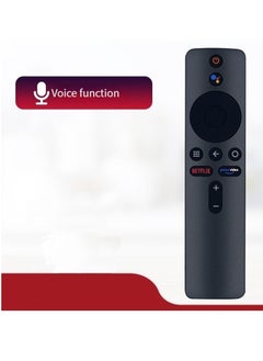 اشتري Suitable for Xiaomi TV, projector, TV box, bluetooth voice international version remote control red key في السعودية