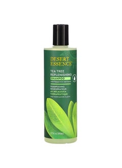 اشتري Desert Essence, Tea Tree Replenishing Shampoo, 12.7 fl oz (375 ml) في الامارات