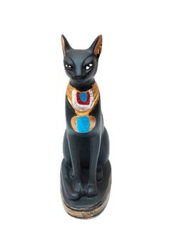 Buy Statue in the form of a Pharaonic cat, 11 cm - black in Egypt