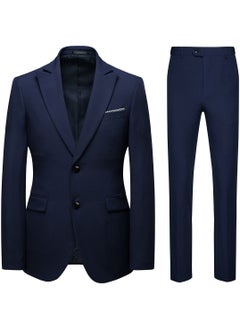 اشتري New Comfortable And Slim Fitting Men's Suit Set في الامارات