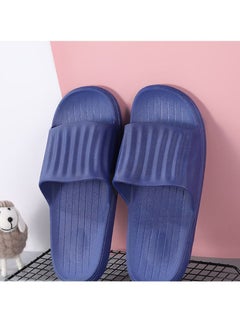 Buy Shower Shoes Bathroom Non-Slip Slippers House And Pool Sandals Bathroom Pool Non-Slip Quick Drying Blue Size 40-41 42-43 44-45 Available in UAE