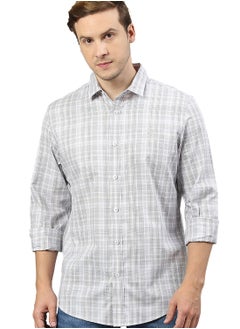 Buy Casual Regular Fit Check Shirt in UAE