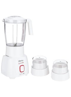 Buy Moulinex Blender - Quick Mix BL1261A - 400 Watt, White in Egypt