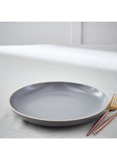 Buy Olivia Stoneware Dinner Plate 27 x 27 cm in Saudi Arabia