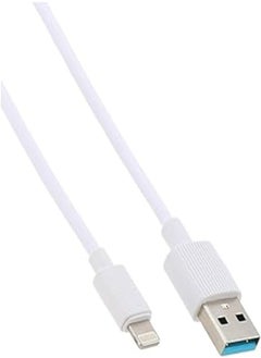 اشتري Celebrat cb-09i Cable lightning charging Containing Speed High and Data transfer For Multi Devices 1 m - White في مصر