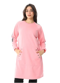 Buy Women Plain Closed Hoodie With Accessories in Egypt