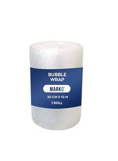 Buy Bubble Wrap Roll, 30 cm x 10 m Air Bubble Cushioning Wrap for Packaging, Shipping, Mailing, Packing and Moving Supplies in UAE