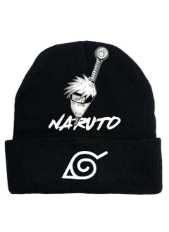 Buy Naruto Knitted Cartoon Printed Hat in Saudi Arabia