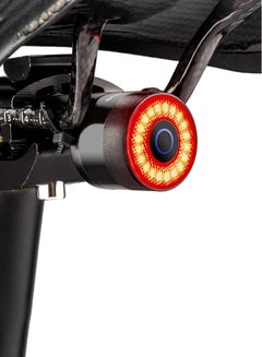 Buy Bicycle Tail Light, USB Rechargeable Bicycle Tail Light, Auto Off Sensor IPX6 Waterproof Bicycle Rear Light for Night Riding and Bike Safety, 4 Light Modes Cycling Safety Light in Saudi Arabia