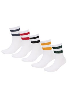 اشتري Man Mid Cut  Socks - 5 Pieces في مصر