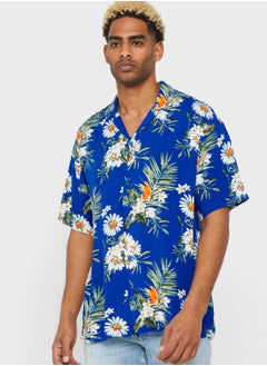 Buy Flores Resort Regular Fit Shirt in UAE