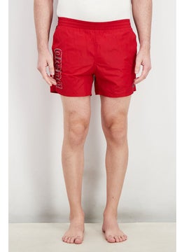 Buy Men Drawstring Board Short, Red in Saudi Arabia