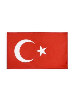 Buy Turkey Flag 2'X3' (60X90Cm) For Euro 2024 - Good Quality - Indoor And Outdoor Use in UAE