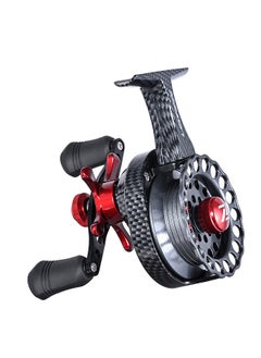 Buy Fishing Reel Ice Fishing Trolling Fishing Reel Left Hand/Right Hand Metal High-Stem Raft Reel Carbon Texture in UAE