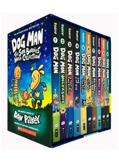اشتري Boxed - Dog Man: The Supa Buddies Mega Collection: From the Creator of Captain Underpants (Dog Man #1-10 Box Set) في الامارات