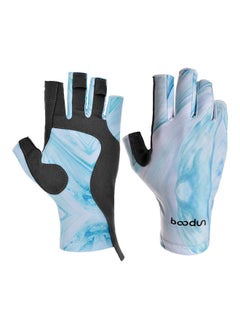 اشتري Anti-Skid Super Elastic Half Finger Fishing Glove 30x3x16cm في الامارات