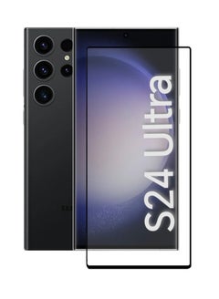 Buy Screen Protector Tempered Glass Full Glue Samsung Galaxy S24 Ultra in Saudi Arabia