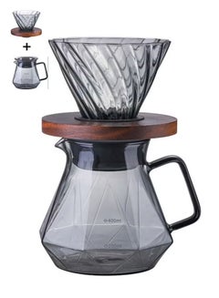 Buy Coffee Filter Set Coffee Filters And Coffee Pots 600ml in Saudi Arabia
