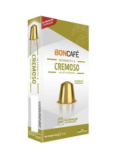 اشتري Cremoso Velvety Nespresso Compatible Coffee Capsules 50 Grams في مصر