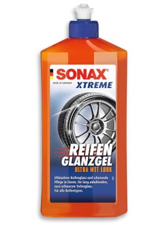 Buy SONAX Xtreme Tyre Gloss Gel (500 ml) Nourishes and Protects Rubber and Tyres From Cracking and Colour Fading, Long-Lasting Tyre Gloss in Egypt