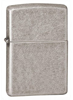 Buy Zippo 28973 Armor Antique Silver Plate Windproof Lighter in UAE