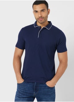 Buy Waffle Polo Shirt in UAE