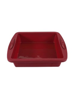 Buy Bake A Wish Silicone Cake Mould Red 25.5X24X5.3cm in UAE